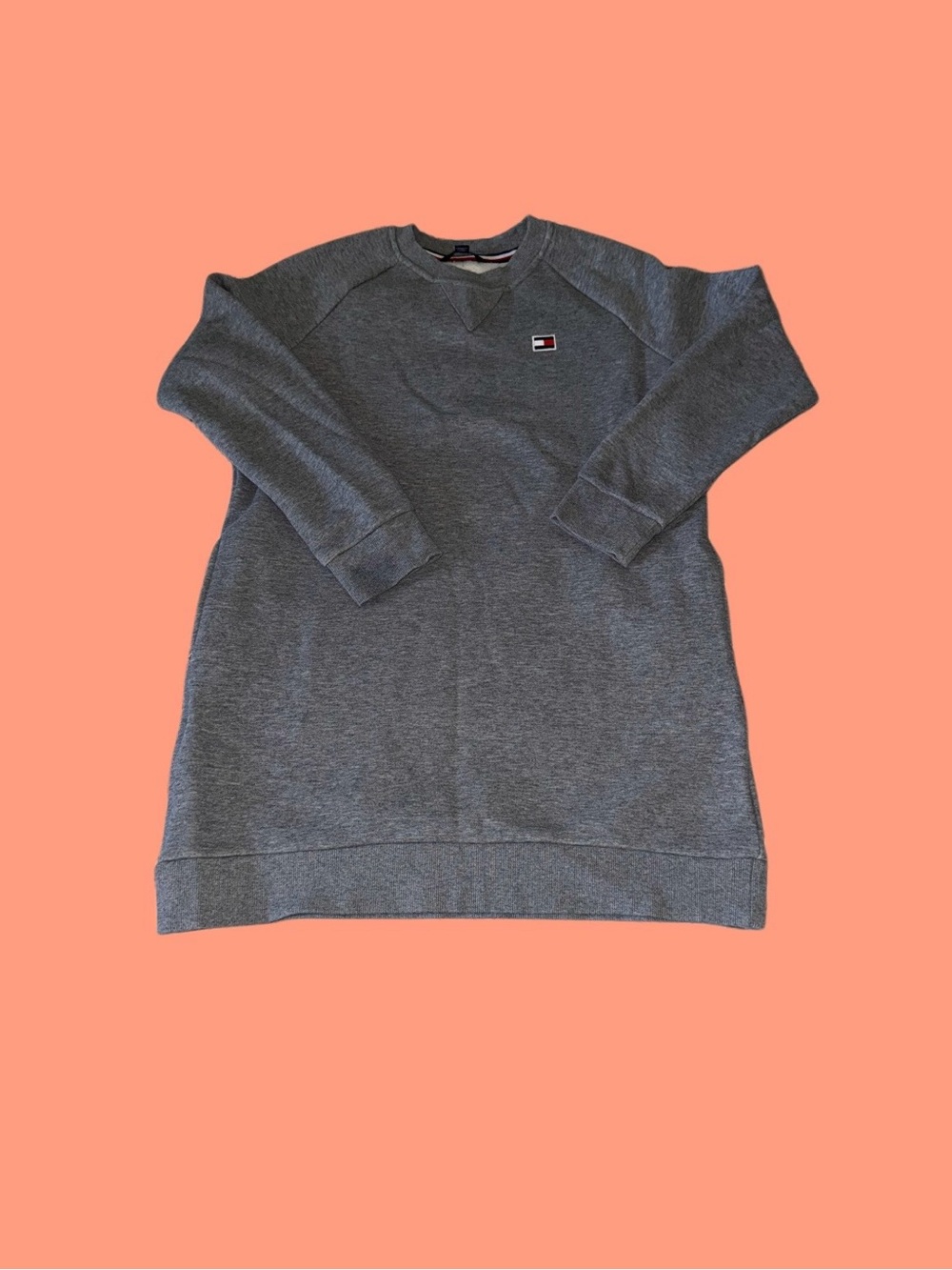 Tommy Hilfiger Heather Gray Crewneck Sweatshirt